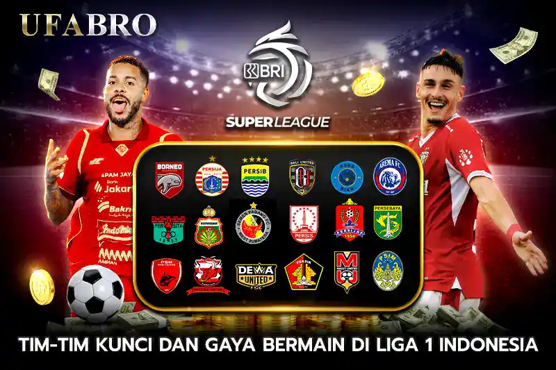 Tim Tim Kunci dan Gaya Bermain di Liga 1 Indonesia